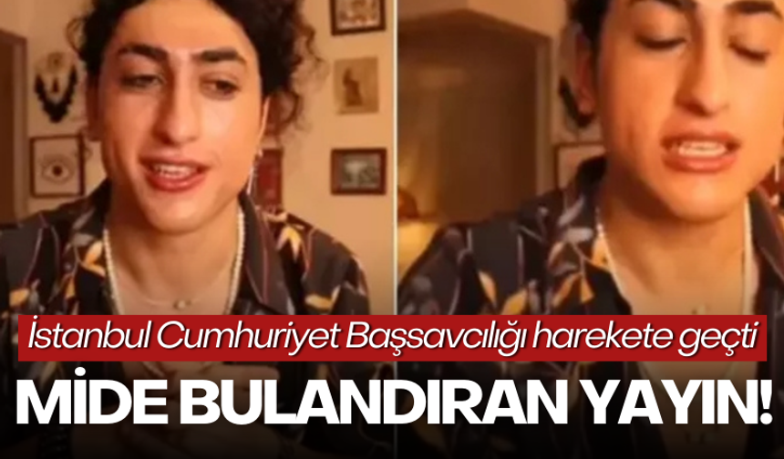 Sosyal medya fenomeni Bulut Altuğ'dan mide bulandıran yayın!