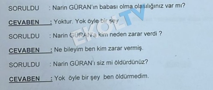 Son Dakika Narinin Amcasi Salim Guranin Ifadesi Ortaya Cikti Narinin Babasi Siz Misiniz 2